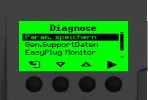 Novexx-Etikettendrucker-XLP504-XLP506-Menü-Einstellung_Parameter_speichern