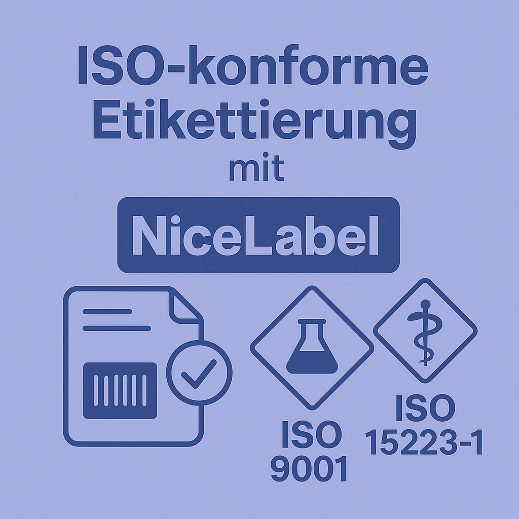 ISO-konforme Etikettierung mit NiceLabel ISO-konforme Etikettierung mit NiceLabel
